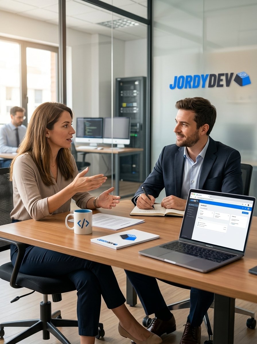 Plan anual de desarrollo web, sistemas y ecommerce por JordyDev
